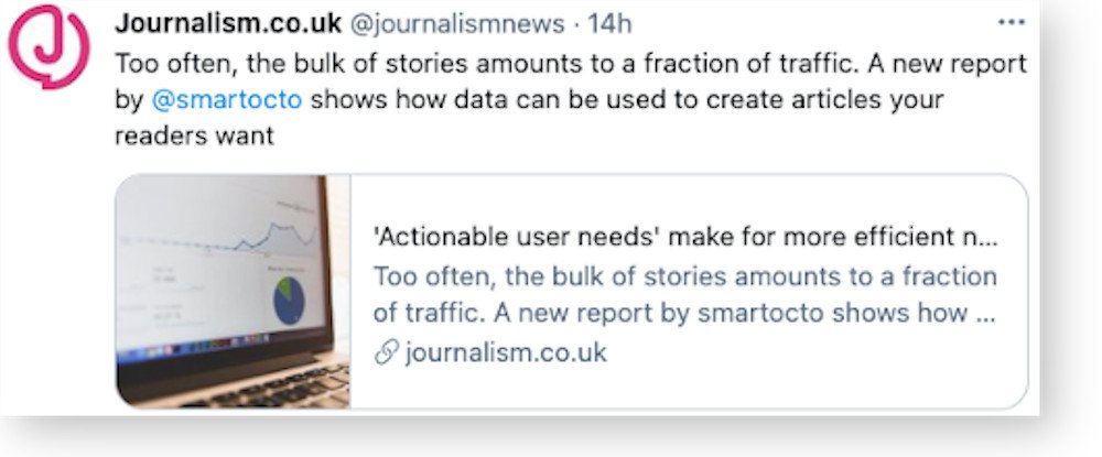 journalism.co.uk: Too often, the bulk of stories amounts to a fraction of traffic
