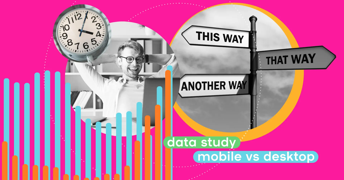 Data Study: engagement on mobile vs desktop