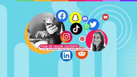 how to reuse content across social media channels blog