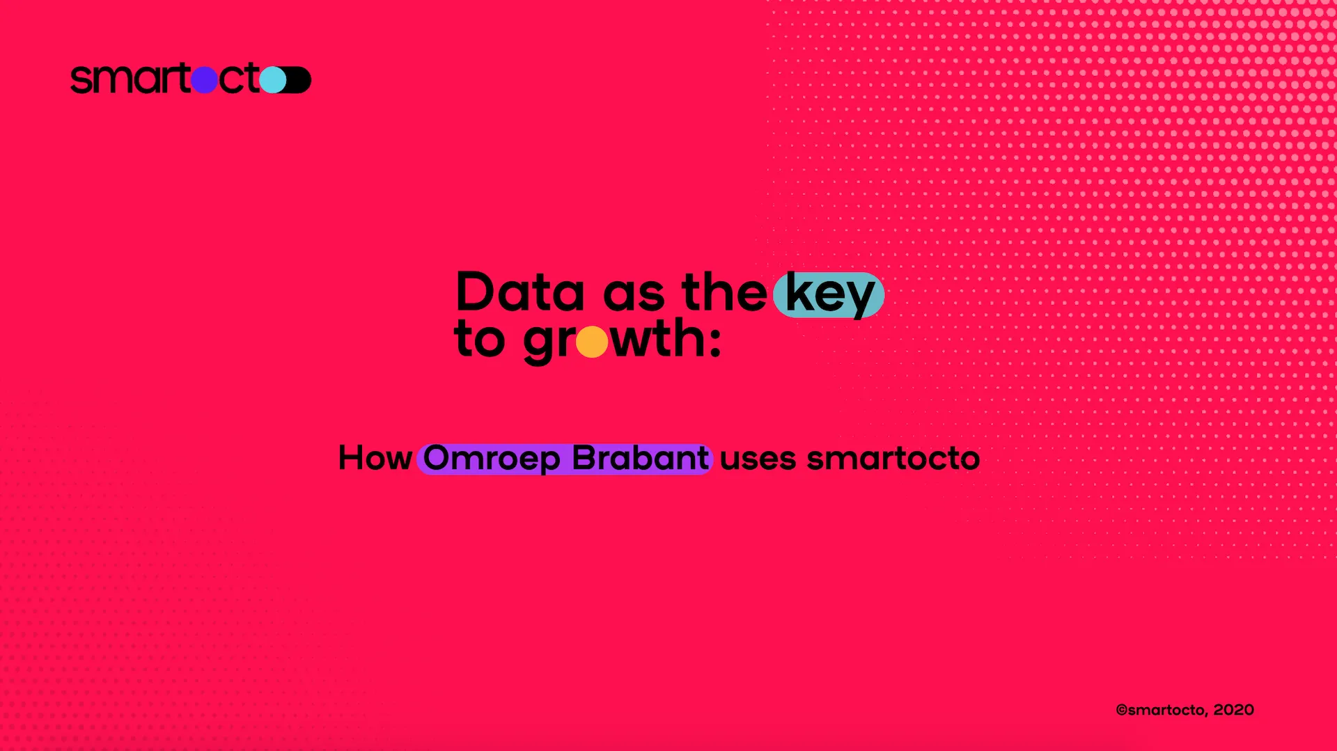 Data is the key to growth