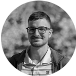 Filip B&W round small