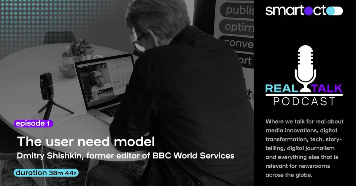 RealTalk Podcast episode 1: the user needs model, with Dmitry Shishkin