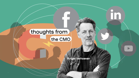 Header image for our blog: Thoughts from our CMO - Engaging content