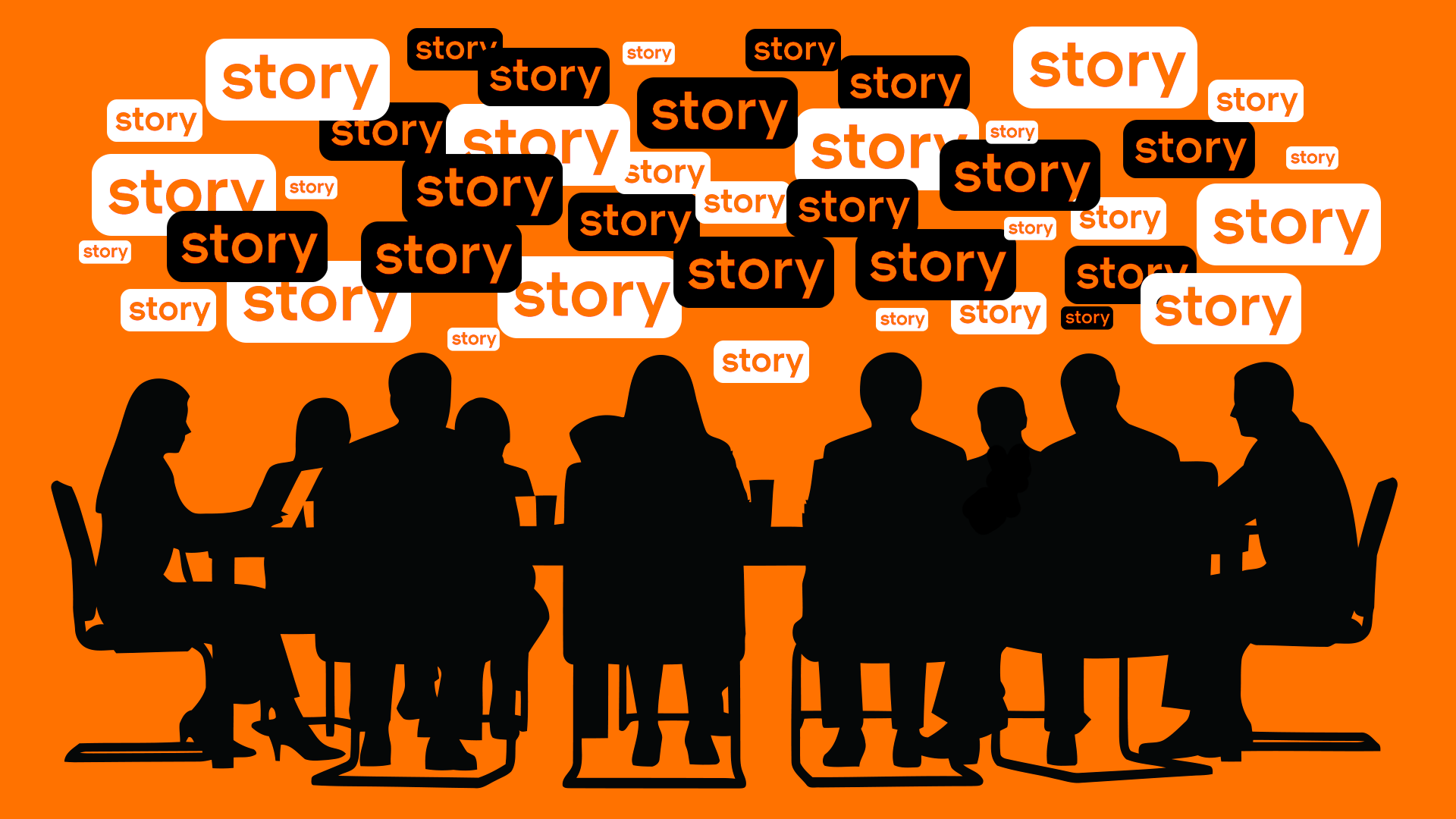 Newsrooms are naturally story focused.