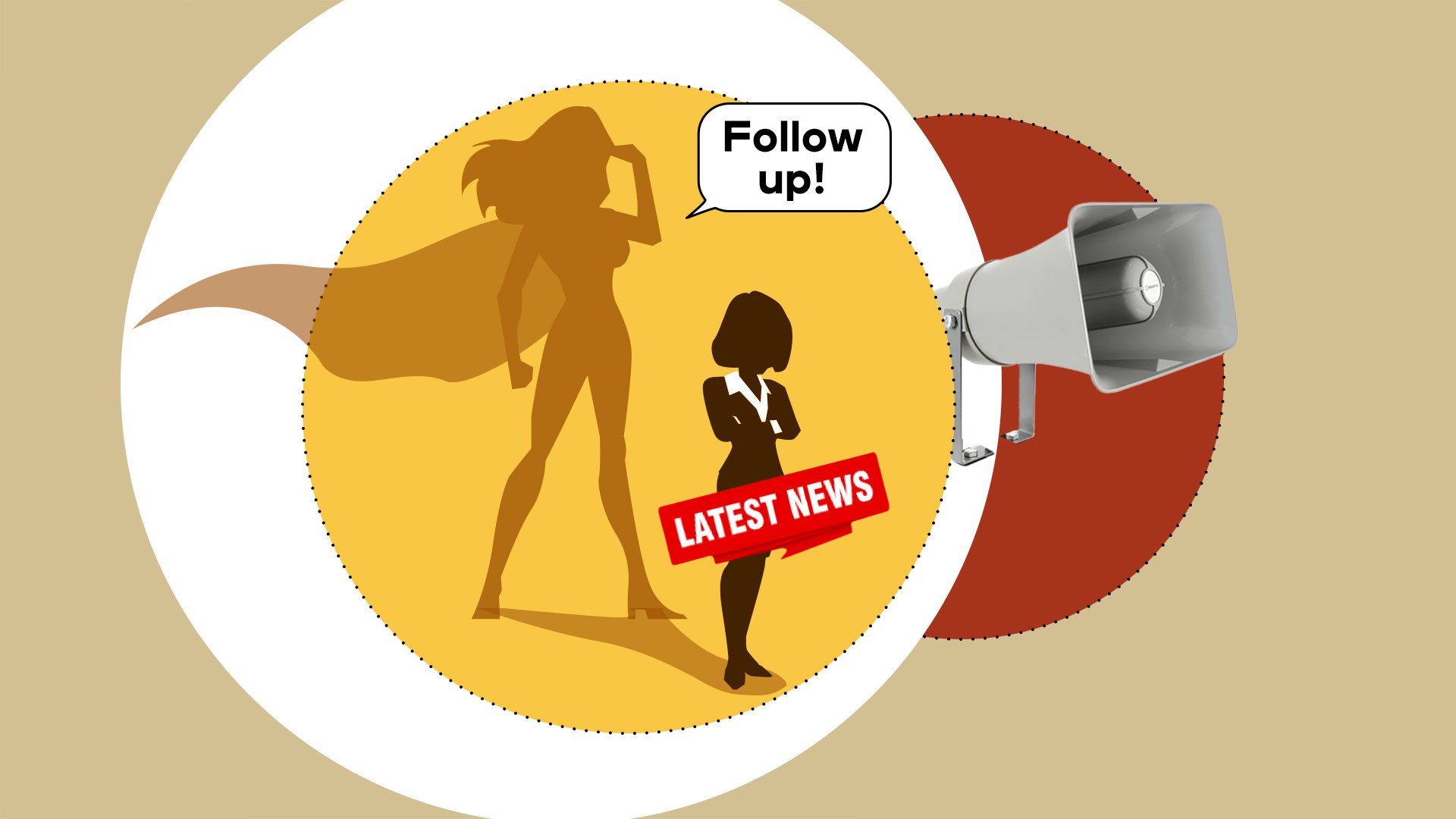 Newsroom nanny is responsible for follow-ups