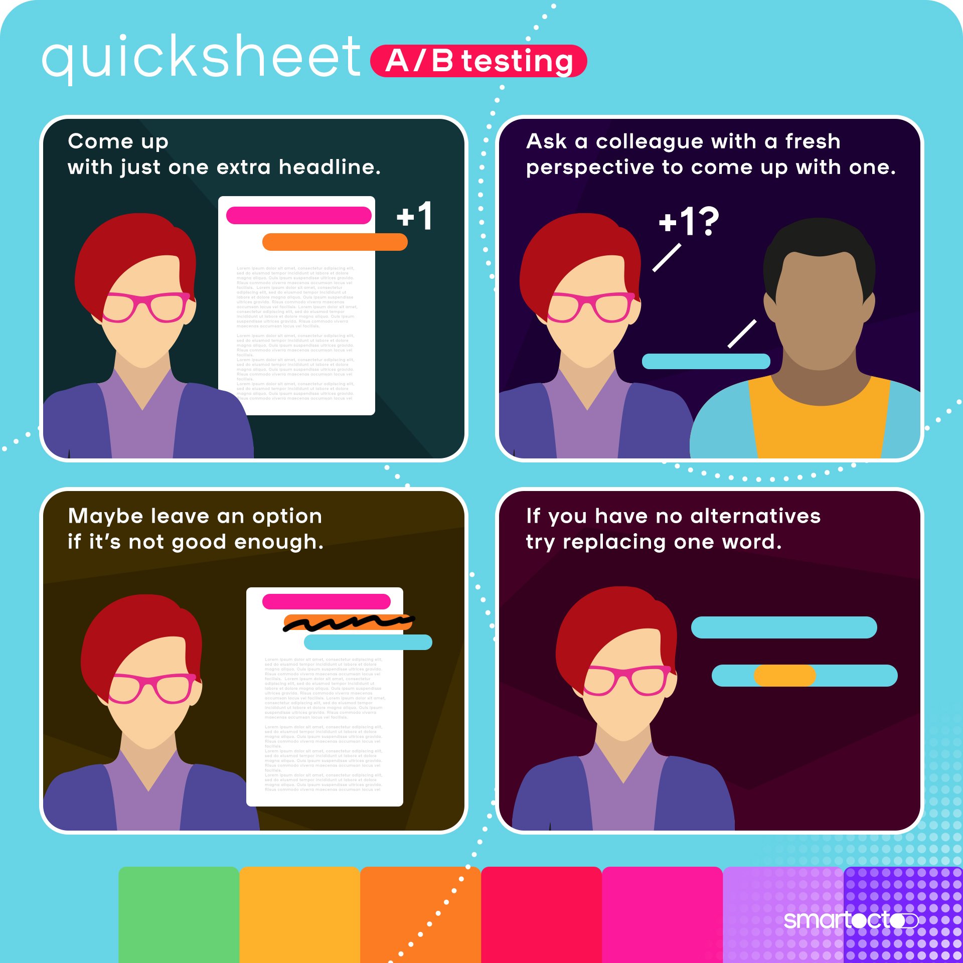 Four tips for better A/B tests.